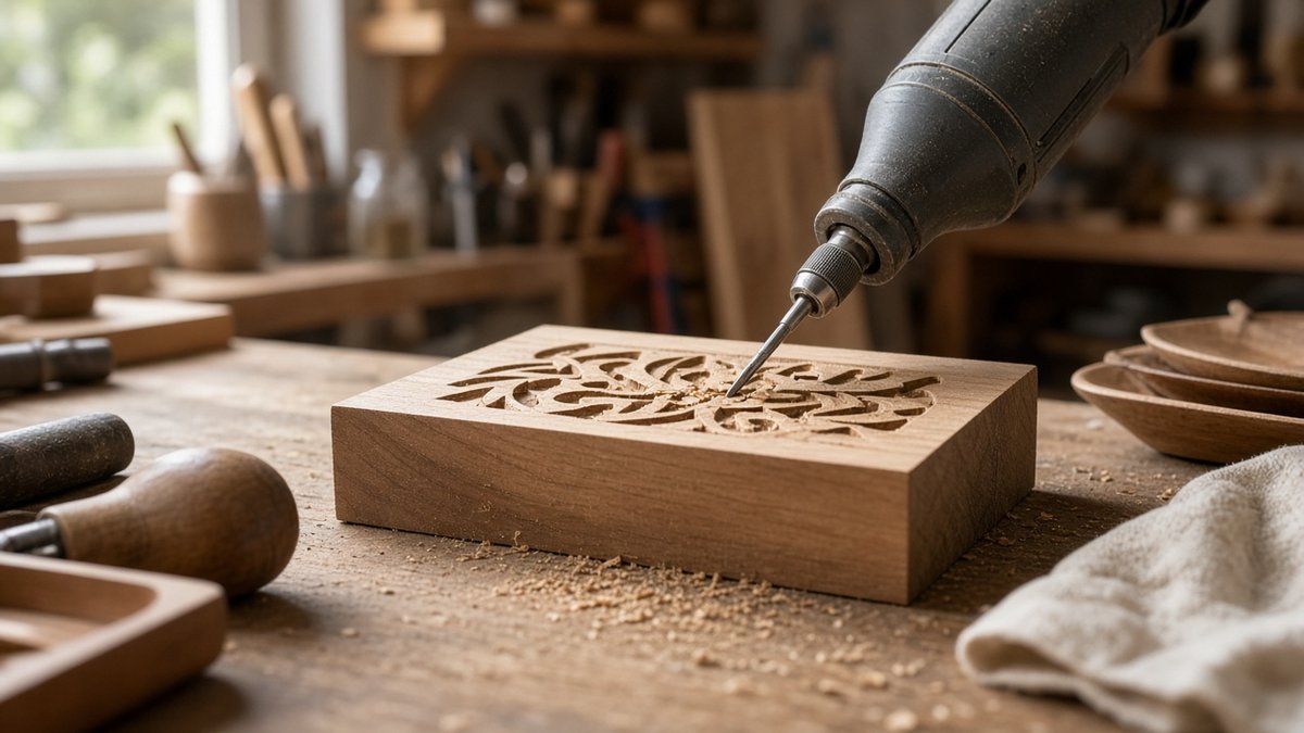 Illustration for: Types of Dremel for Wood Carving Projects